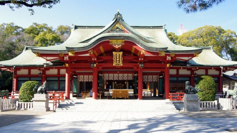 đền Nishinomiya đền Nishinomiya